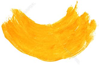 Ink abstract stroke watercolor brush yellow water color splash p