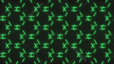 Glowing green pattern versatile design element for backgrounds