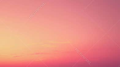 Serene and romantic sky background with pink and orange hues, perfect for adding beauty and calm to your designs. Ideal