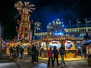 Manchester Christmas Markets, England