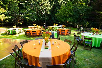 Wedding Reception Tables