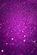 Defocused lights background. abstract purple bokeh lights. purple glitter background