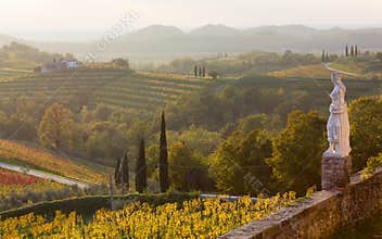 Country Landscape From Rosazzo Abbey