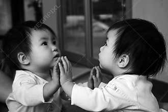 Baby's Reflection