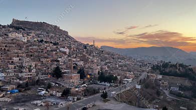 Sunrise View of Mardin in Turkiye