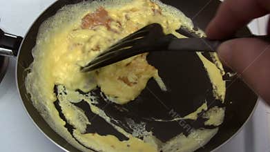 Preparing Scrambled Eggs