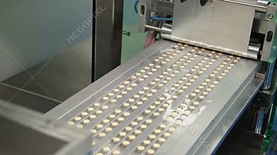 Medicine Production. Pills.