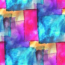 Art blue, pink avant-garde hand paint background