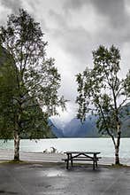 Geiranger fjord VII - The Bench.