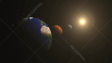 solar system planets in the universe