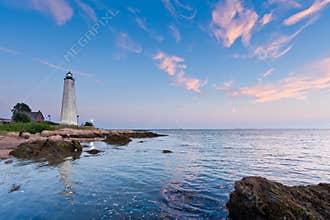 Lighthouse at Dusk