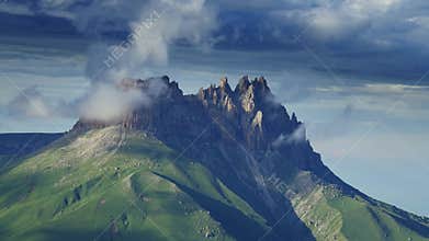 Mother-in-law teeth Caucasus mountain