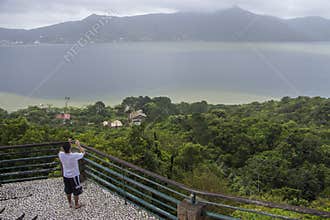 Viewpoint of the Conceição Lake - Florianópolis/SC - Brazil