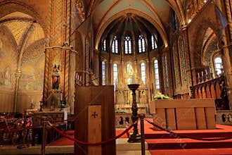 The Church of Our Lady of Buda Castle, a church named for King Matthias