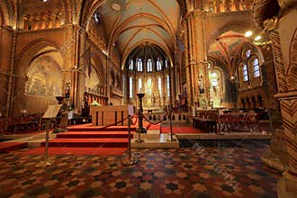 The Church of Our Lady of Buda Castle, a church named for King Matthias