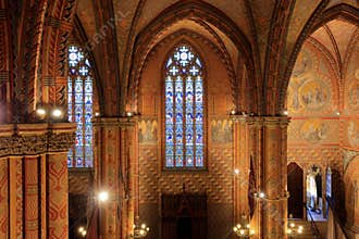 The Church of Our Lady of Buda Castle, a church named for King Matthias