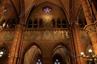 The Church of Our Lady of Buda Castle, a church named for King Matthias