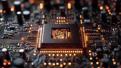 Exploration of quantum technology through advanced circuits and qubits in operation. Generative AI