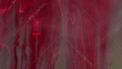 Liquid paint falling blur splash mix drops smoke