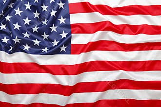 American stars and stripes flag background