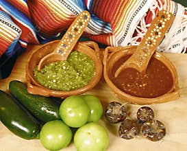 Mexican hot sauces