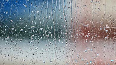 Rain drops on the Window
