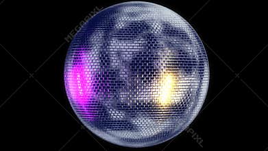 Disco ball rotation