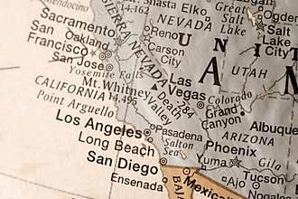 California- West coast USA