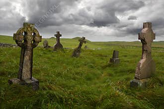 Ancient Celtic gravesite