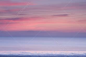 Abstract Seascape Sunset