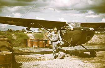 US Army Cessna O-1A Bird Dog 57-2817 CN 23995 .