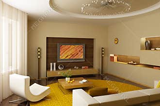 Sitting room interior