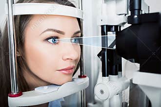 checking eyesight