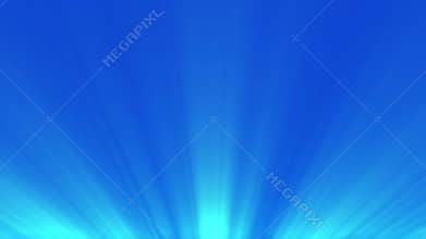 4K Azure Blue Volumetric Light Rays Motion Background