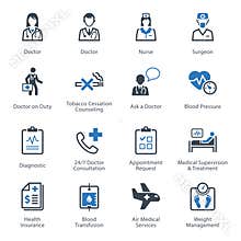 Medical & Health Care Icons Set 2 - Services