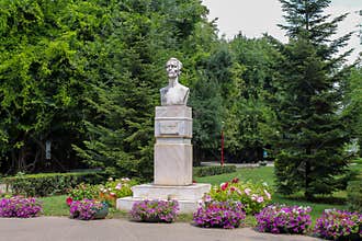 Mihai Eminescu's bust