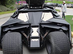 Batmobile from the Batman Dark Knight Movie