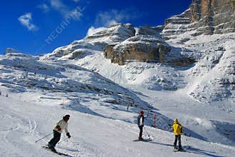 The ski area