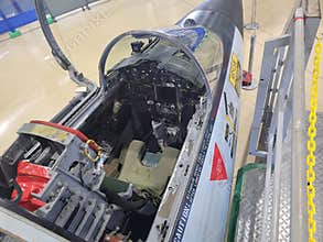 Cockpit of a F-104J Starfighter