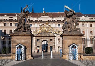 Prague Castle entrance, Matthias Gate