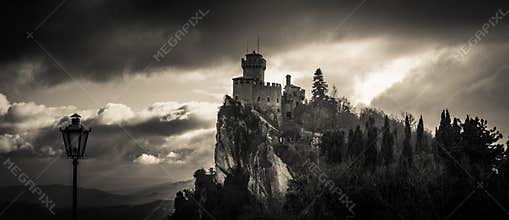 Haunted castle in the sky