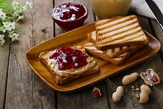 Peanut butter sandwich