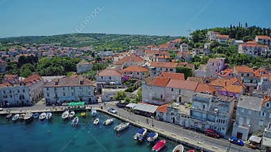 Sutivan Brac Island, aerial shot
