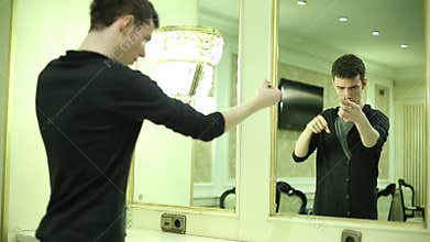 Magician doing tricks with a ring