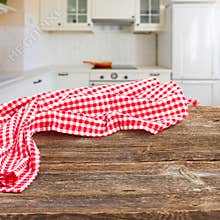 Table in a kitchen