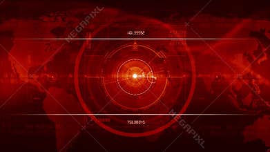 Abstract technology background LOOP