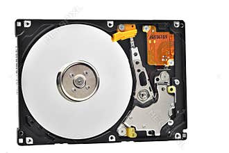 Full opened hard Drive