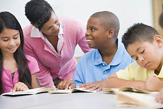 Elementary school clasroom
