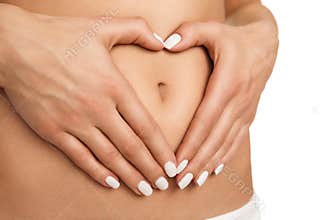 Pregnancy or diet concept