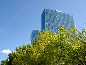 City of Bilbao on a sunny day